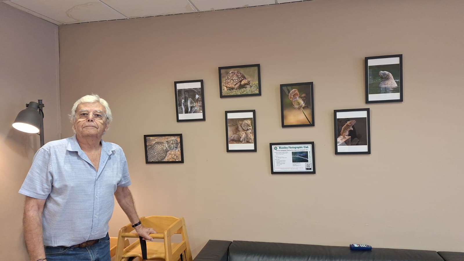 New display in Crumbs Coffee Shop